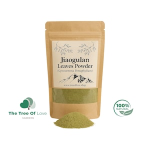 Jiaogulan Powder | Jiaogulan Leaves Powder | Gynostemma Tea | Gynostemma Pentaphyllum | Herbal Remedy
