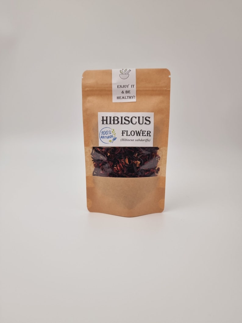 Hibiscus Tea Hibiscus Hibiscus sabdariffa Dried Herbs Natural imagem 4