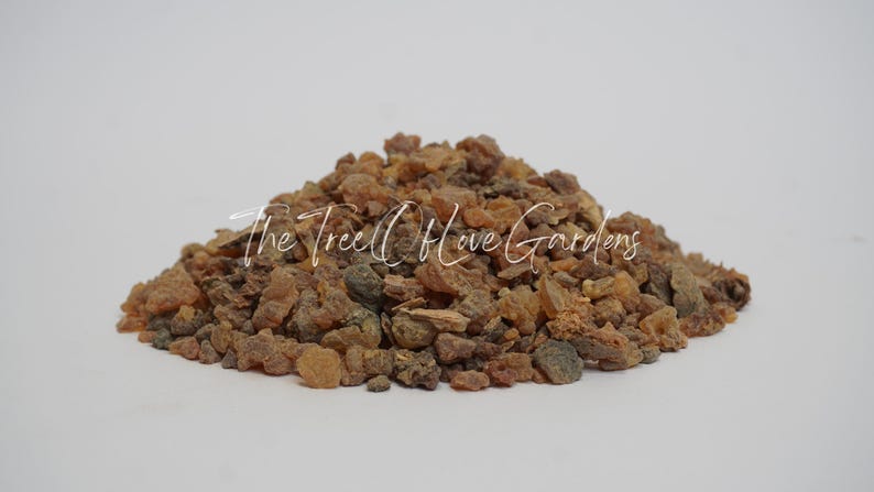 Myrrh Resin | Grade A ++ | Commiphora Myrrha | Dried Herbs | Herbal Infusion | Bulk Herb | Herbal Tea by The Tree Of Love Gardens image 5