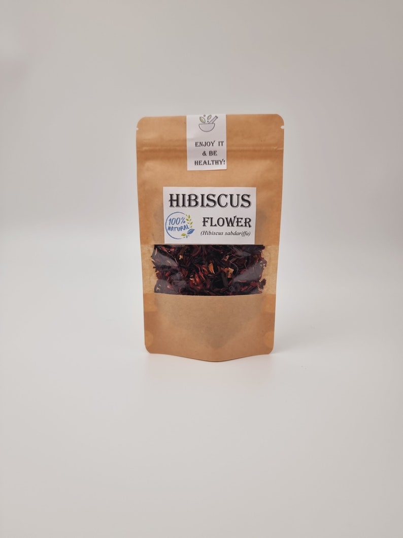 Hibiscus Tea Hibiscus Hibiscus sabdariffa Dried Herbs Natural imagem 3