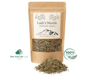 Lady's Mantle | Herb  | Tea |  Alchemilla vulgaris | Dried Herbs | Herbal Tea | Herbal Products | Bulk Herb | Herbal Infusion