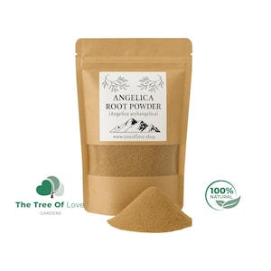 Angelica Root Powder | Radix Archangelicae | Natural Herbs | Dried Herbs | Botanical | Herbal Remedy