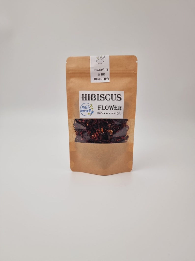 Hibiscus Tea Hibiscus Hibiscus sabdariffa Dried Herbs Natural imagem 1