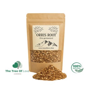 Racine d'iris | Iris germanique | Herbes séchées | Tisane |  Herbe en vrac | Infusion aux herbes par The Tree Of Love Gardens