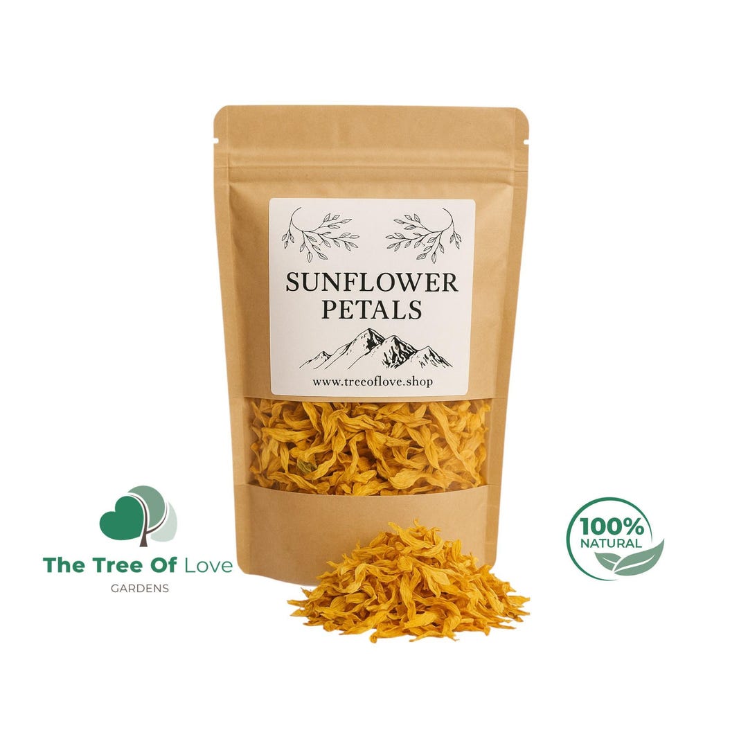 Sunflowr Tea Sunflower Petals | Dried Herbs | Herbal Infusion | Bulk | Herbal Tea by ...