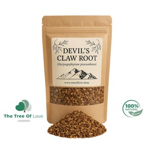 Devil's Claw Root | Harpagophytum Procumbens | Dried Herbs | Herbal Products |Herb | Herbal Tea by The Tree Of Love Gardens