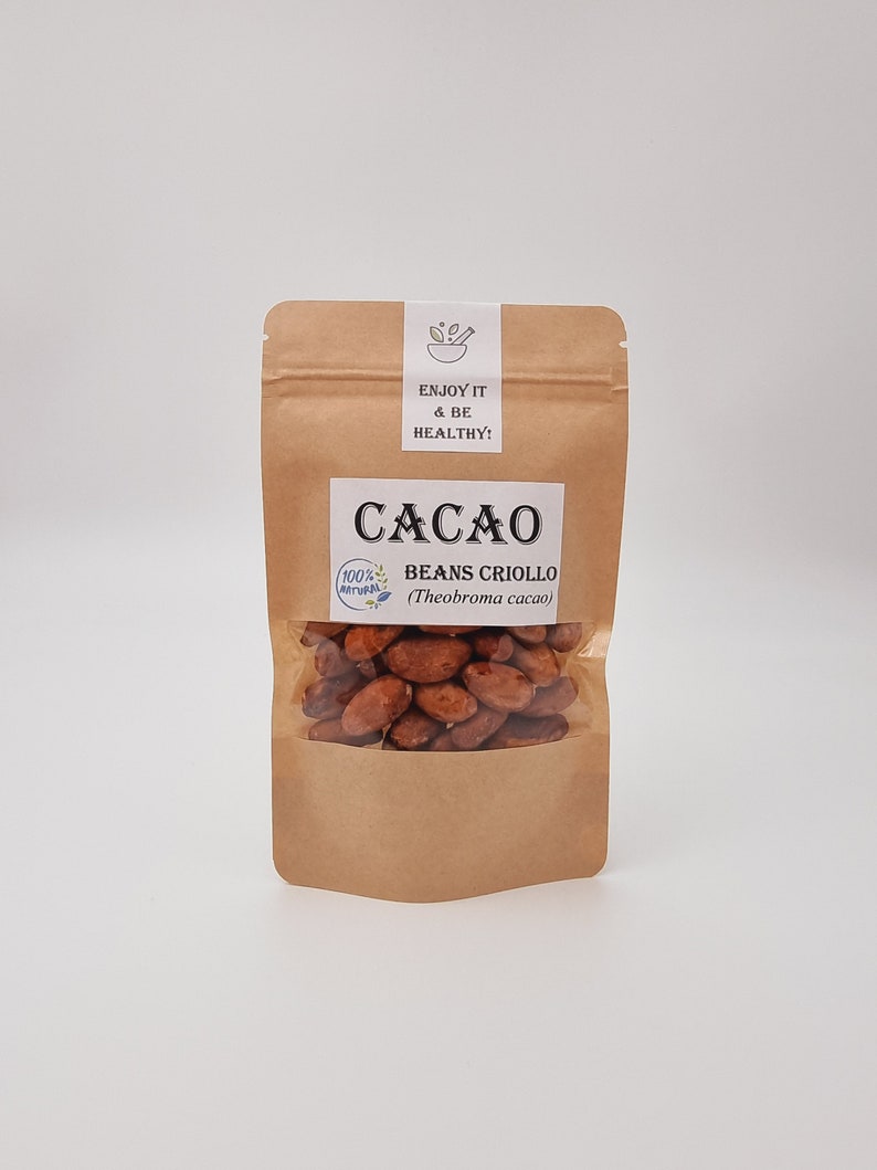 Cacao Beans Whole Criollo Organic Theobroma Cacao Cocoa Beans Premium Quality image 8