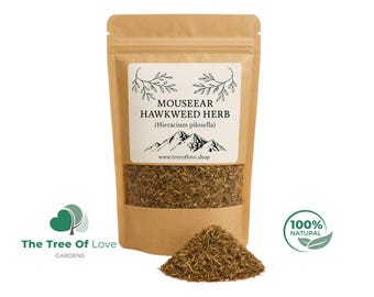 Habichtskraut | Hieracium Pilosella | Getrocknete Kräuter | Kräutertee | Pflanzliche Produkte | Großkraut | Kräutertee