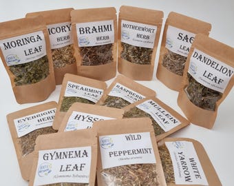 Herb Sampler | Choose Between 140 different Herbs, Roots, Spices & Seeds | Dried Herbs | Herbal Tea | Herbal Products | Bulk Herb