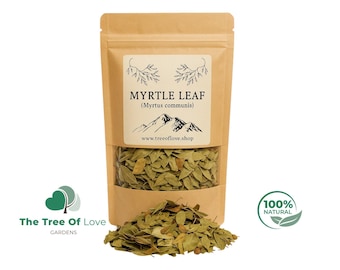 Myrtle Leaf | Myrtle Leaves | Myrtus Communis | Dried Herbs | Herbal Tea | Herbal Products | Bulk Herb | Herbal Infusion