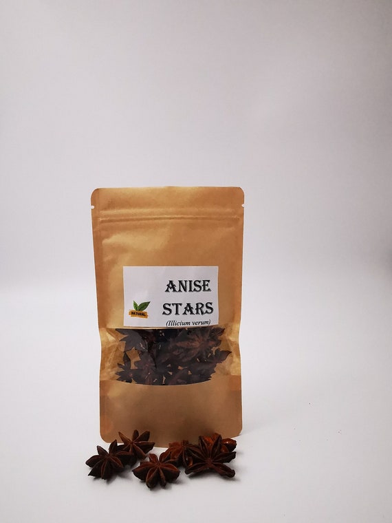 Star Anise Bulk 6oz to 1lb Anise Stars Organic Dried Herbs Etsy