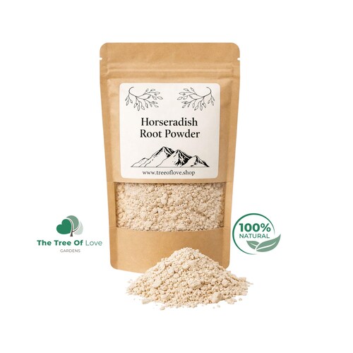 Horseradish Root  Powder | Horseradish  Powder | Ground Horseradish Root | High Quality Spices | Armoracia Rusticana Radix | Herbal Infusion