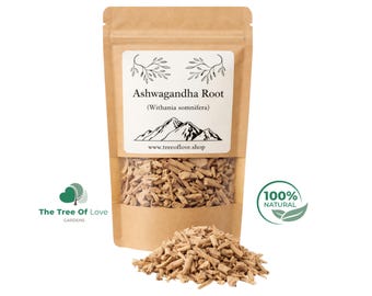 Ashwagandha Root | Cuts or Powder | Withania Somnifera Radix |