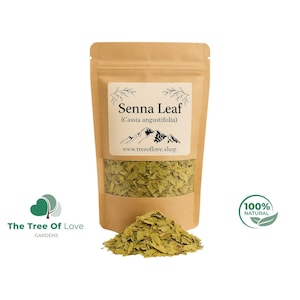 Senna Leaf Cuts or Powder  | Senna alexandrina | Hojas De Sen | Dried Herbs | Herbal Tea | Herbal Products | Bulk Herb | Herbal Remedy