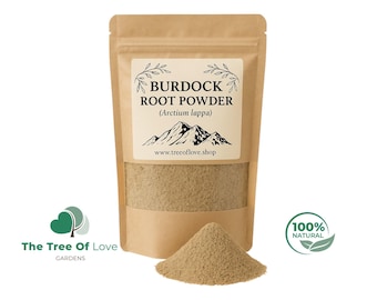 Burdock Root Powder/Cuts | Arctium Lappa L. - Radix | Dried Herbs | Herbal Tea | Herbal Products | Bulk Herb | Herbal Infusion