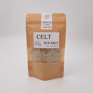 Sal marina gruesa celta gris claro, 1 libra. Bolsa - Paquete de 2 :  : Alimentos y Bebidas