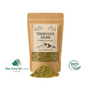 Tribulus Terrestris | Tribulus Kraut | Trockenes Kraut | Caltrop | Gokschura | Einstich Weinrebe | Tribulus schleichend| Churna | Pflanzliches Heilmittel