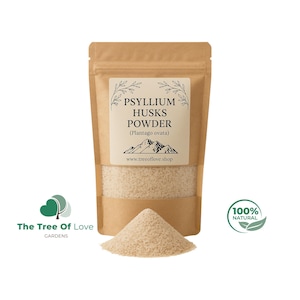 Psyllium Husk Powder | Plantago ovata | Dried Herbs | Herbal Tea | Herbal Products | Bulk Herb | Herbal Remedy