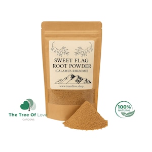 Poudre de racine de calamus | Acorus calamus | Herbes séchées | Tisane | Produits à base de plantes | Herbe en vrac | Remède à base de plantes