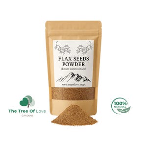Flax Seed Powder | Linum Usitatissimum | Brown Linseeds | Lin Seeds | Dried Herbs | Herbal Tea | Herbal Products | Bulk Herb | Herbal Remedy