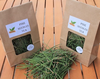 Organic  Pine Needle Tea | Fresh | Tea | Herbal  Infusion by The Tree Of Love Gardens