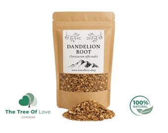 Dandelion Root | Tea |  Taraxacum officinale | Natura | Herbal Infusion by The Tree Of Love Gardens
