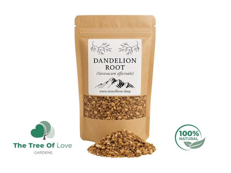 Dandelion Root | Tea | Taraxacum officinale | Natura | Herbal Infusion by The Tree Of Love Gardens image 1