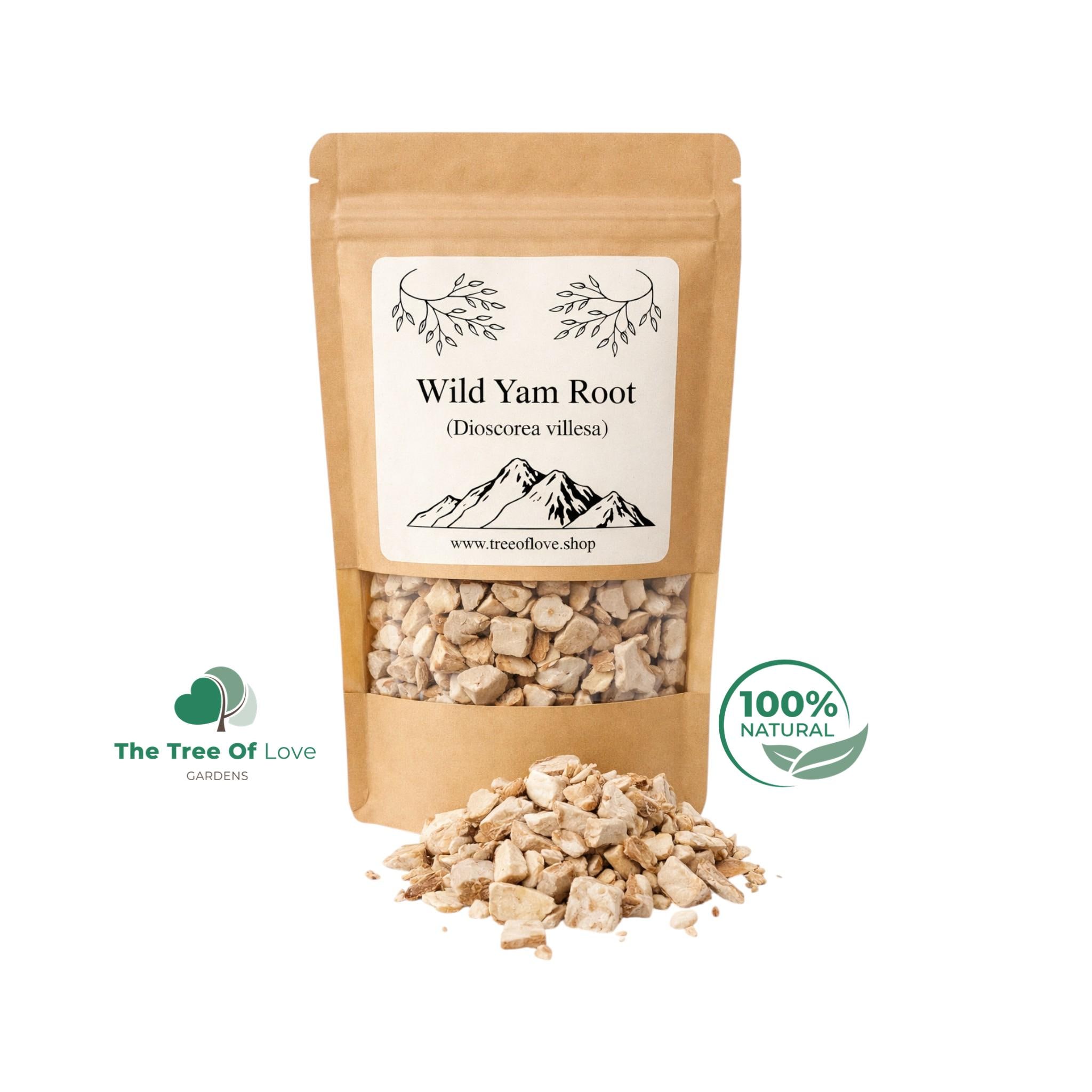 Wild Yam Root | Dioscorea Villosa | Dried Herbs | Tea | Bulk Herb
