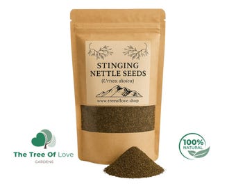 Nettle Seeds for Tea | Eating | Wildcrafted | Urtica dioica | Stinging Nettle Seeds | Herbs | Herbal Infusion by The Tree Of Love Gardens