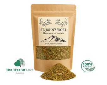 St. John's Wort | Tea | Herb | Hypericum perforatum | Dried Herbs | Herbal Tea | Herbal Products | Bulk Herb | Herbal Remedy
