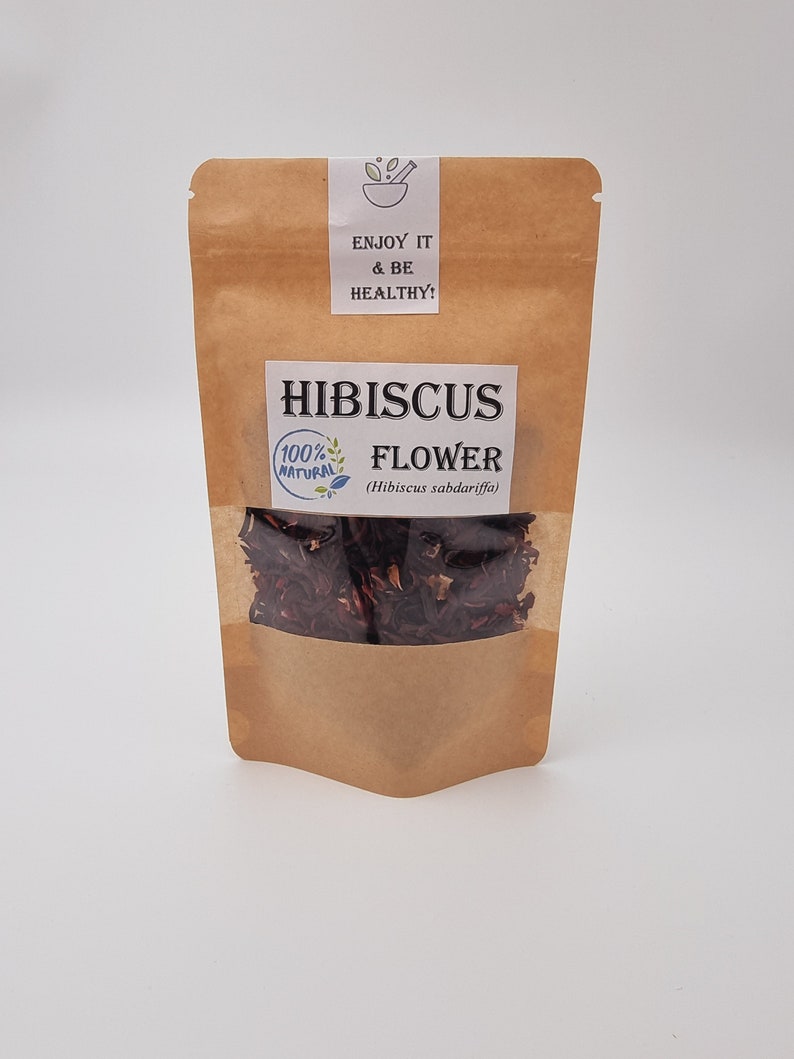 Hibiscus Tea Hibiscus Hibiscus sabdariffa Dried Herbs Natural imagem 2