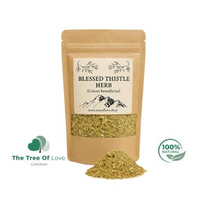 Blessed Thistle Herb | Cnicus benedictus | Dried Herbs | Herbal Tea | Herbal Products | Bulk Herb | Herbal Remedy