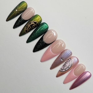 Wicked Press On Nail Set