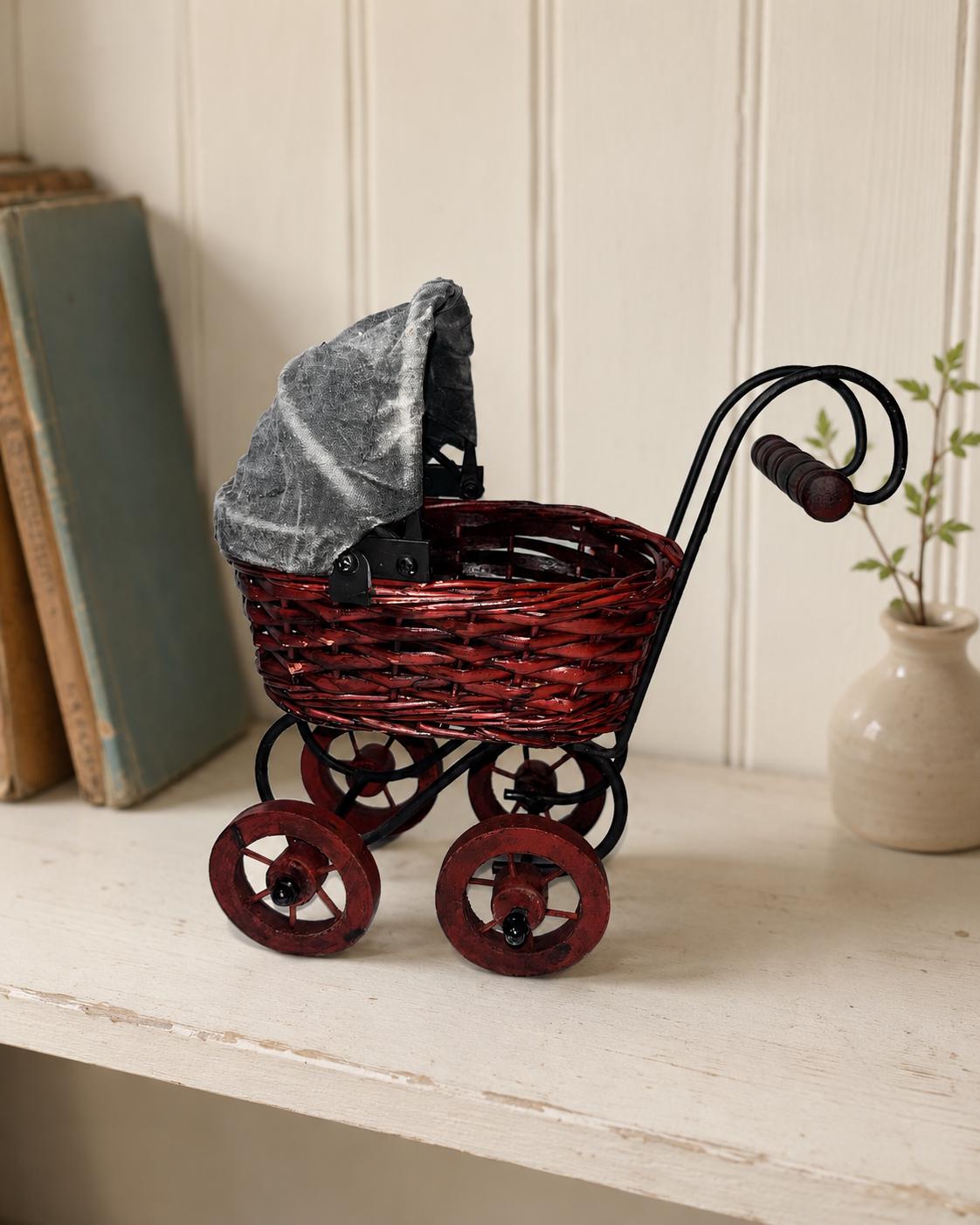 Victorian Wicker Baby Basket - Etsy