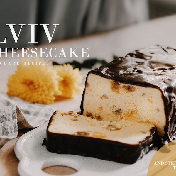 Lviv Cheesecake PDF Recipe | Cheesecake recipe PDF | Cooking tutorial | How to bake