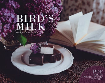 Bird's milk PDF Recipe | Sweets recipe PDF | Cooking tutorial | How to bake | Orchard Recipes