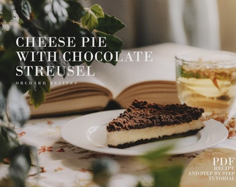 Cheese pie PDF Recipe | Chocolate crumb pie | Cooking tutorial | How to bake | Orchard recipes