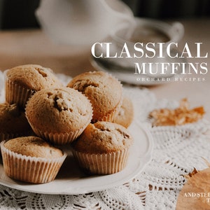 Muffins PDF Recipe | Dessert recipe PDF | Cooking tutorial | How to bake | Orchard recipes