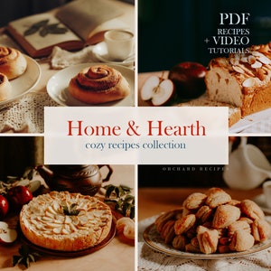 Kolekcja przepisów Home and Hearth Cozy | Kolekcja przepisów PDF | Jak piec | Przepisy na sad