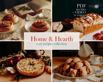 Home and Hearth Cozy recipes collection| PDF recipes collection| How to bake| Orchard recipes