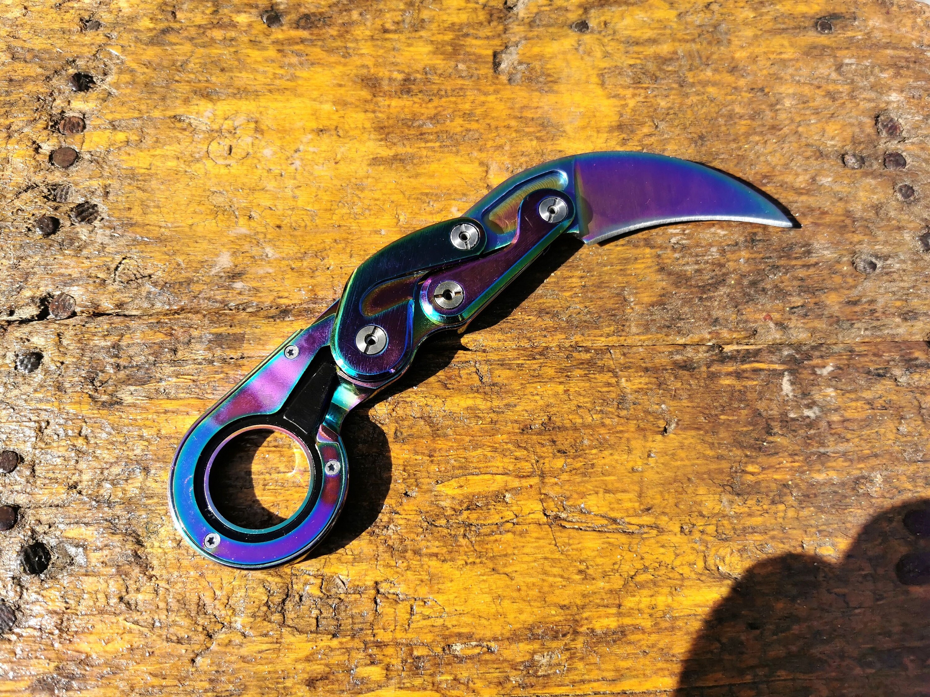 Kinematische Morphing Karambit Messer Klappmesser Etsy