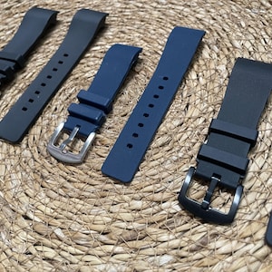 Band for Cartier Santos 100 – 20mm 23mm Silicone Watch Strap
