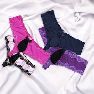 Men&#39;s Femboy Panty With Pouch / Femboy Lingerie / Sissy Lingerie For Men / Crossdresser Panties. Gay Briefs