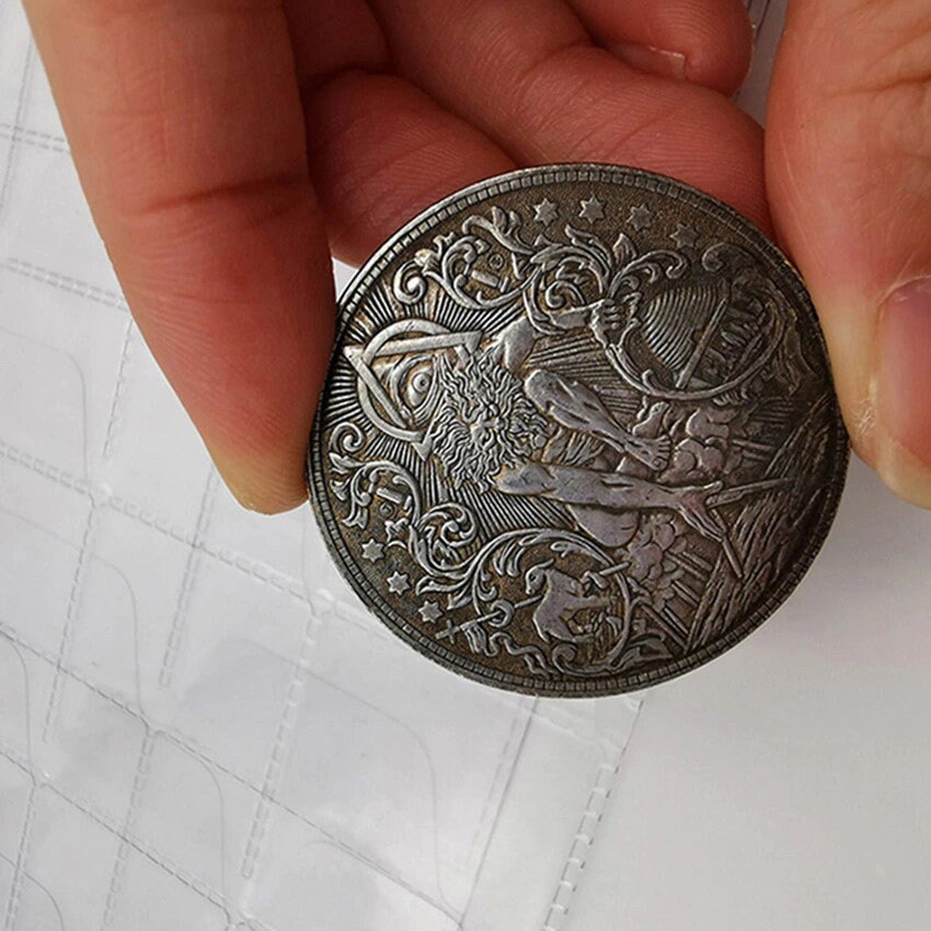 Collectibles Hobo Nickel Coin Floral YES NO Letter Ornaments Collection