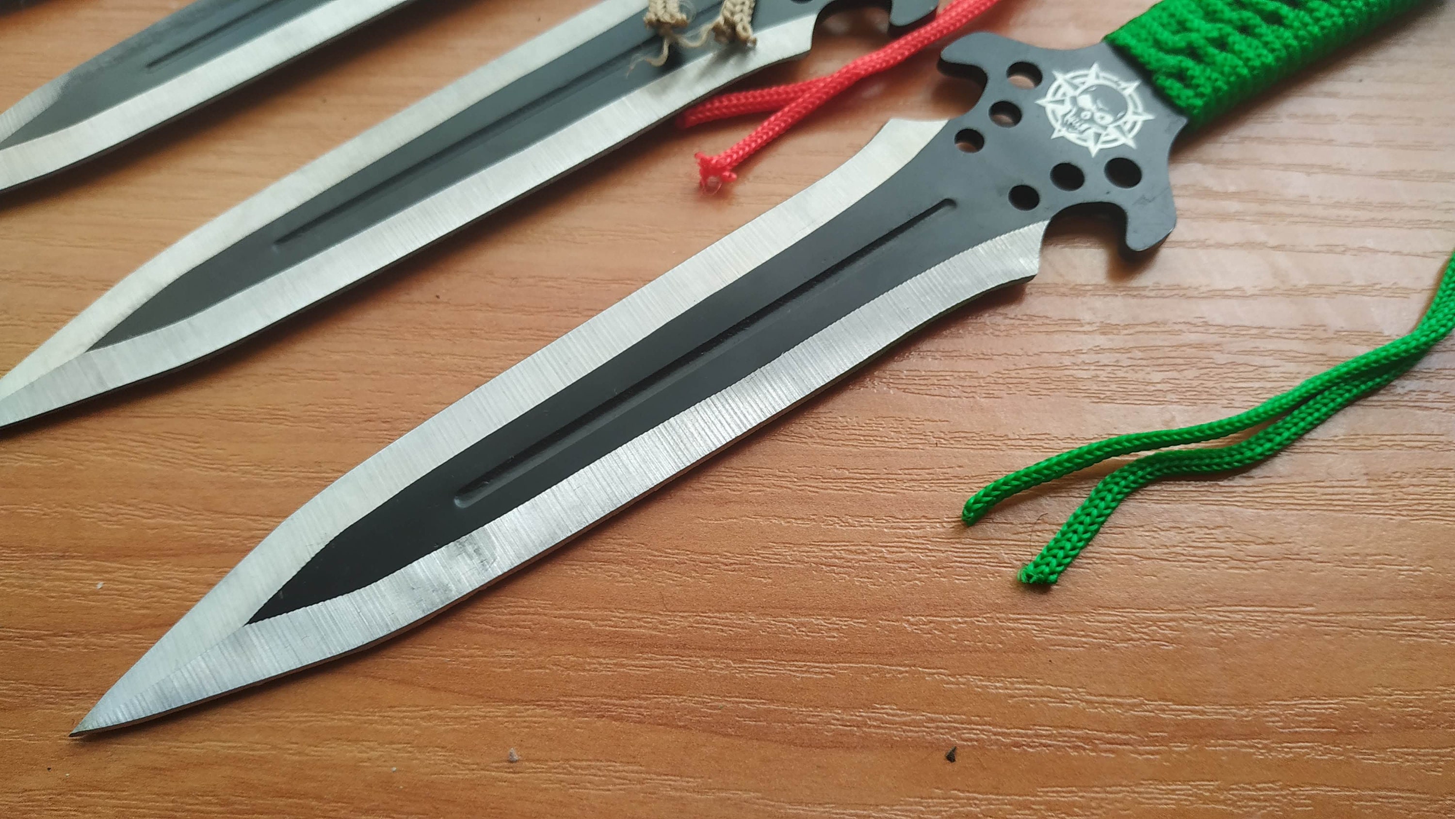 Throwing Knife Set of 3 Pieces Ninja Knife Boot Knife Dad Etsy