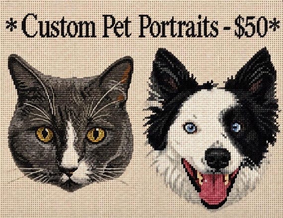 Custom pet canvas