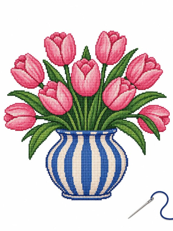 Pink Tulip Bouquet