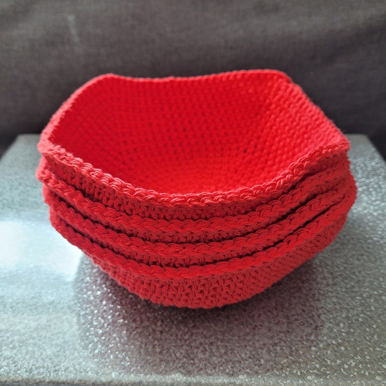 Gehaakt kom gezellig patroon: Magnetron Hot Pad (pdf-patroon) afbeelding 3