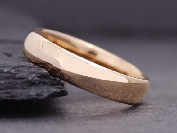 Fede nuziale in palissandro, argento e titanio, fede nuziale da uomo, anello in titanio e argento con intarsio in legno, fede nuziale in legno unica da 8 mm, fede di fidanzamento