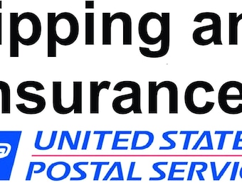 Shipping and Insurance Fee